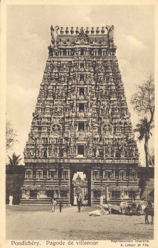 10-13 - Villenour - pagode - entree (gopuram) - 3